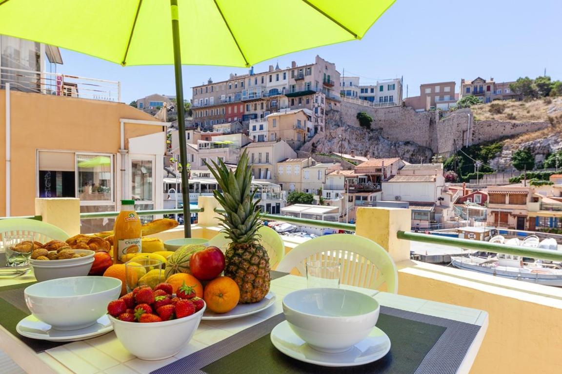 Appartement Au Vallon -terrasse De Rêve Sur Le Vieux Port Marseille